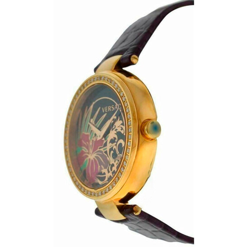 Relógio Mystique Hibiscus Quartz Diamante Mostrador Preto I9Q81 38 mm - Mercado de Luxo - O Maior E-Commerce de Bens, Produtos e Serviços de Luxo do Brasil.