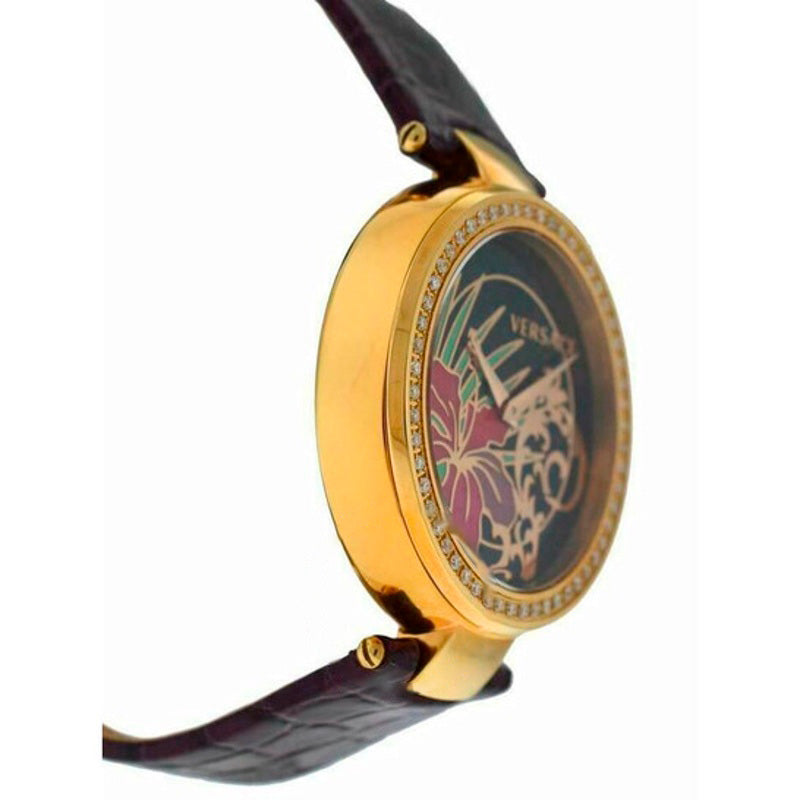 Relógio Mystique Hibiscus Quartz Diamante Mostrador Preto I9Q81 38 mm - Mercado de Luxo - O Maior E-Commerce de Bens, Produtos e Serviços de Luxo do Brasil.