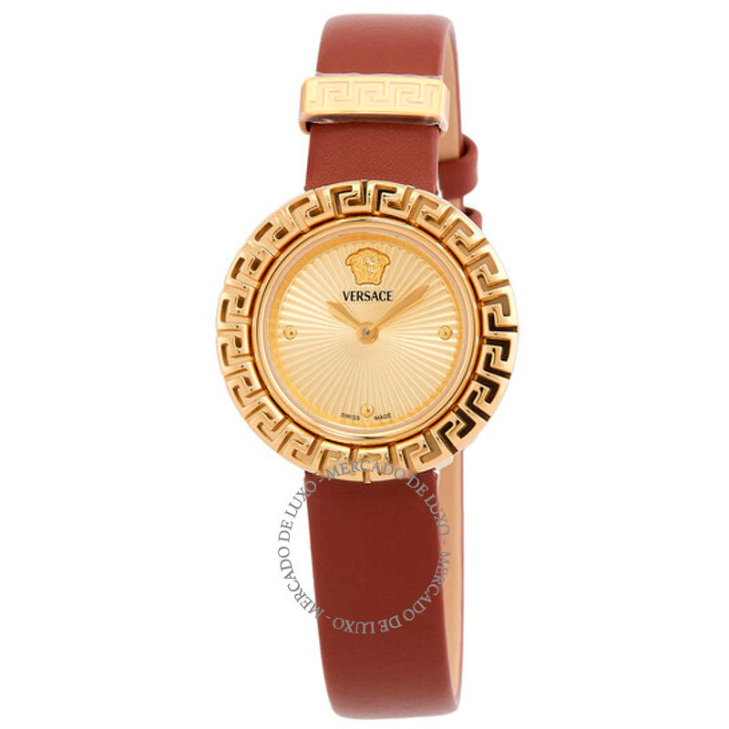 Relógio La Greca Quartz Gold Dial 28 mm - Mercado de Luxo - O Maior E-Commerce de Bens, Produtos e Serviços de Luxo do Brasil.