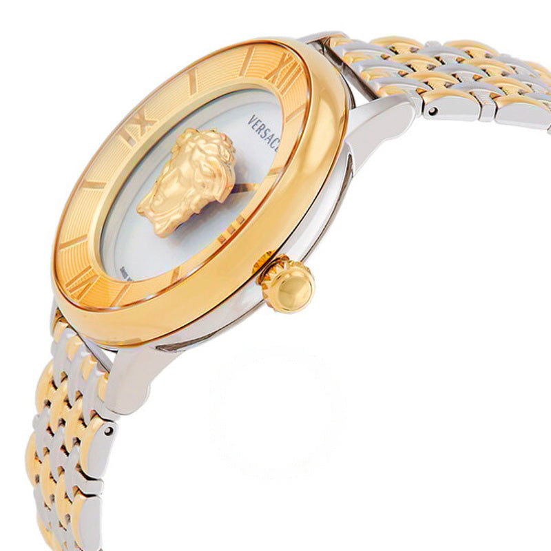 Relógio La Medusa Quartz Silver Dial Two-Tone  - Mercado de Luxo - O Maior E-Commerce de Bens, Produtos e Serviços de Luxo do Brasil.