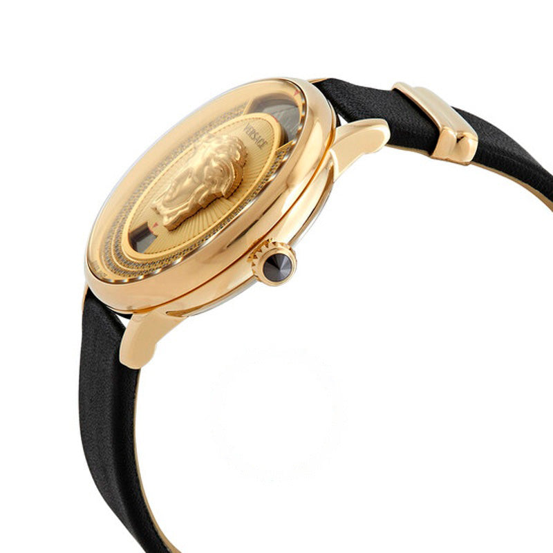 Relógio Ícone Medusa Diamante Quartzo Mostrador Dourado 38 mm - Mercado de Luxo - O Maior E-Commerce de Bens, Produtos e Serviços de Luxo do Brasil.