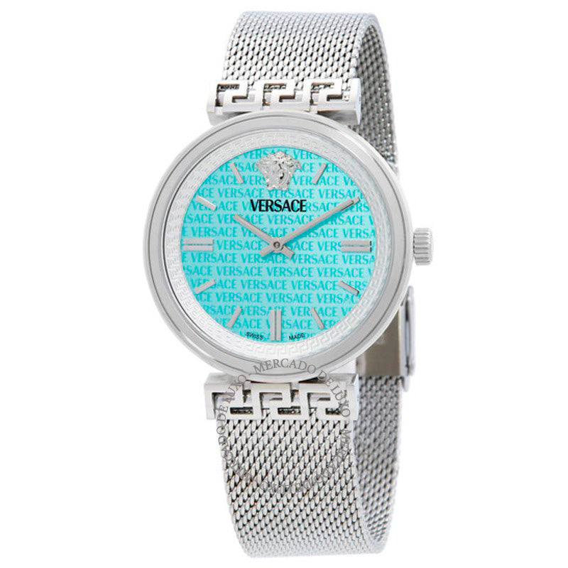 Relógio Mostrador Mythos Quartz Turquesa 36 mm - Mercado de Luxo - O Maior E-Commerce de Bens, Produtos e Serviços de Luxo do Brasil.