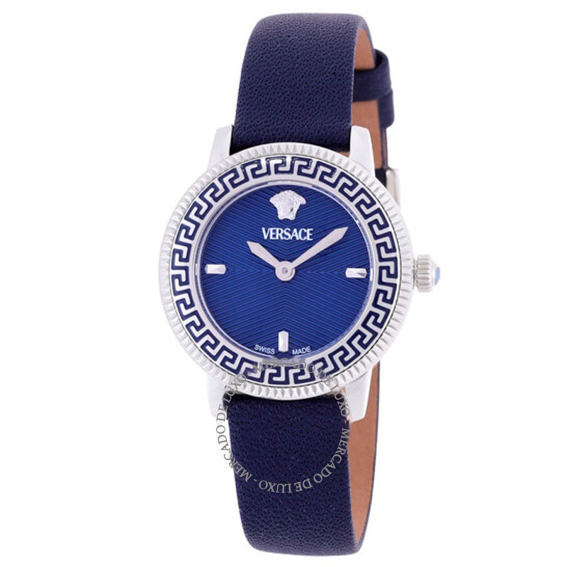 Relógio V-Icon Quartzo Mostrador Azul 30 mm - Mercado de Luxo - O Maior E-Commerce de Bens, Produtos e Serviços de Luxo do Brasil.
