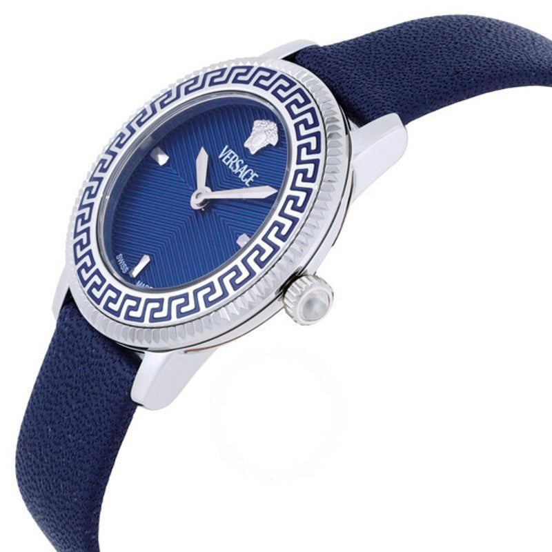 Relógio V-Icon Quartzo Mostrador Azul 30 mm - Mercado de Luxo - O Maior E-Commerce de Bens, Produtos e Serviços de Luxo do Brasil.