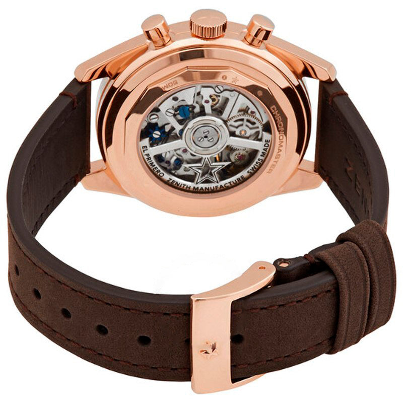 Relógio masculino Chronomaster El Primero cronógrafo automático com mostrador branco 38 mm - Mercado de Luxo - O Maior E-Commerce de Bens, Produtos e Serviços de Luxo do Brasil.