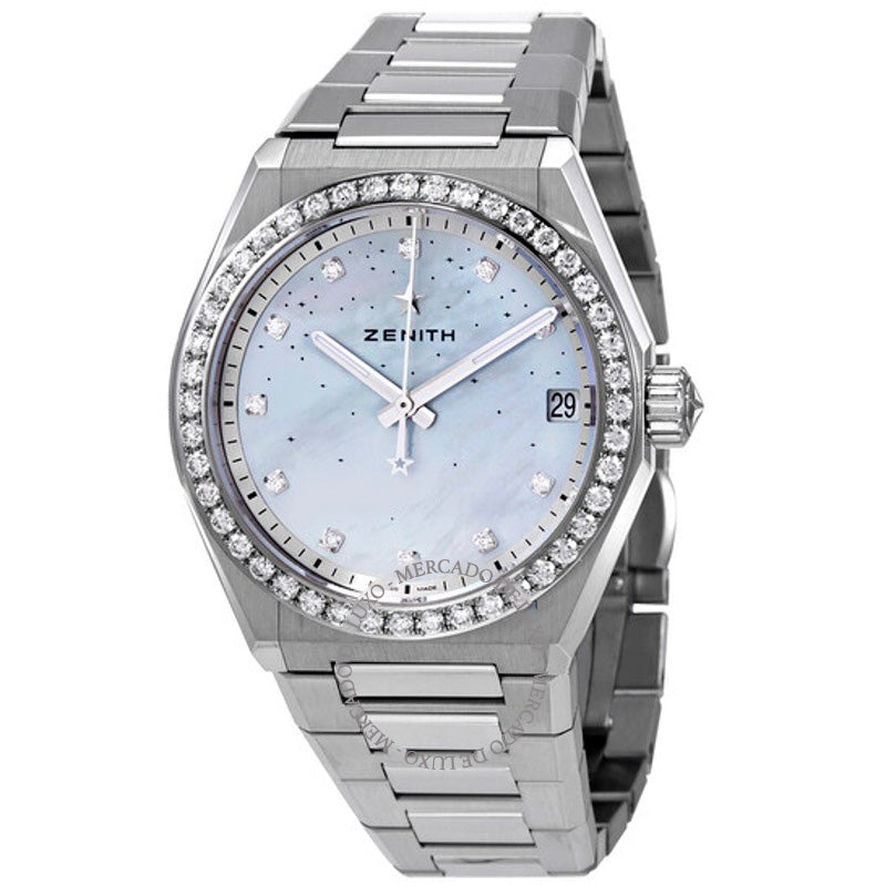Relógio DEFY Midnight Automático Diamante 36 mm - Mercado de Luxo - O Maior E-Commerce de Bens, Produtos e Serviços de Luxo do Brasil.