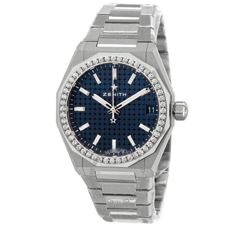 Relógio Defy Skyline 36 Automático Diamante Mostrador Azul 36 mm - Mercado de Luxo - O Maior E-Commerce de Bens, Produtos e Serviços de Luxo do Brasil.