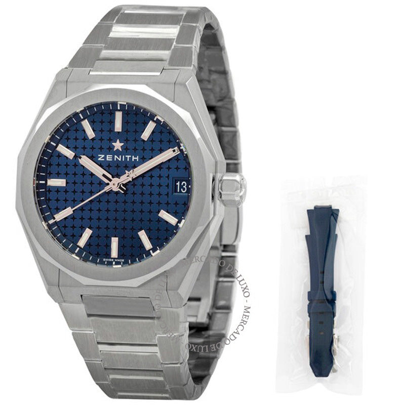 Relógio Defy Skyline Automático Mostrador Azul 36 mm - Mercado de Luxo - O Maior E-Commerce de Bens, Produtos e Serviços de Luxo do Brasil.