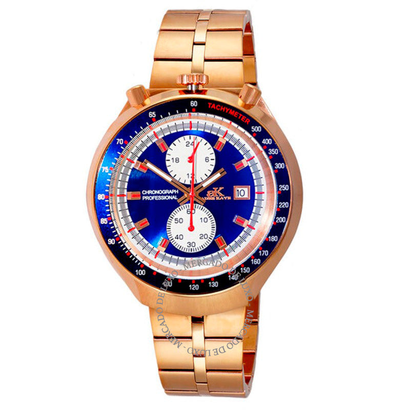 Relógio Cronógrafo Quartzo Mostrador Azul 44 mm - Mercado de Luxo - O Maior E-Commerce de Bens, Produtos e Serviços de Luxo do Brasil.