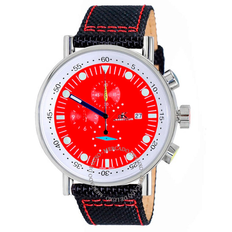 Relógio Mostrador vermelho de quartzo 45 mm - Mercado de Luxo - O Maior E-Commerce de Bens, Produtos e Serviços de Luxo do Brasil.