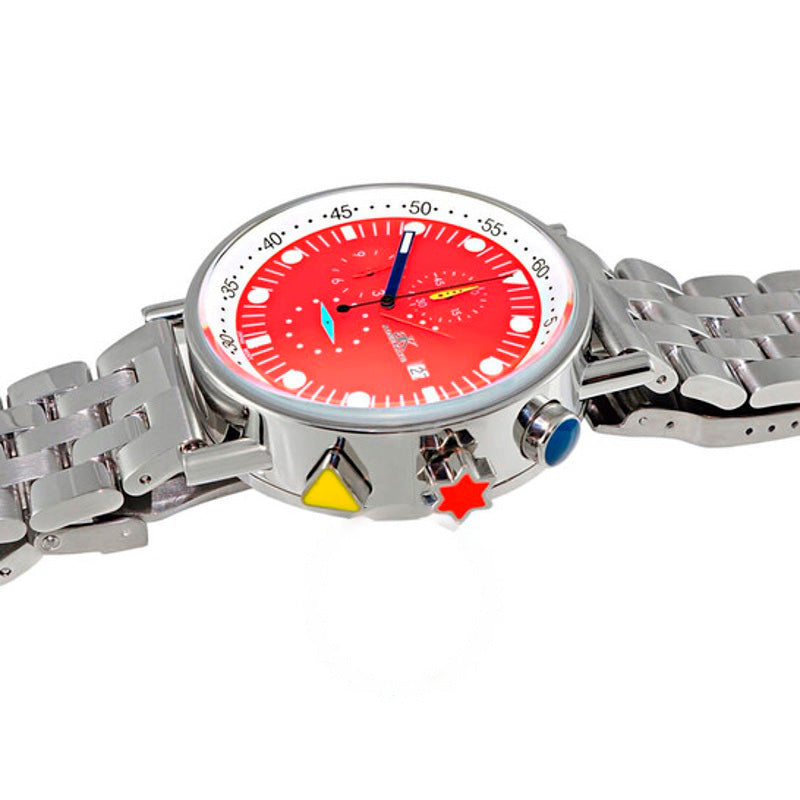 Relógio Mostrador vermelho de quartzo 45 mm - Mercado de Luxo - O Maior E-Commerce de Bens, Produtos e Serviços de Luxo do Brasil.