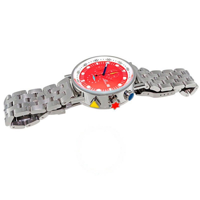 Relógio Mostrador vermelho de quartzo 45 mm - Mercado de Luxo - O Maior E-Commerce de Bens, Produtos e Serviços de Luxo do Brasil.