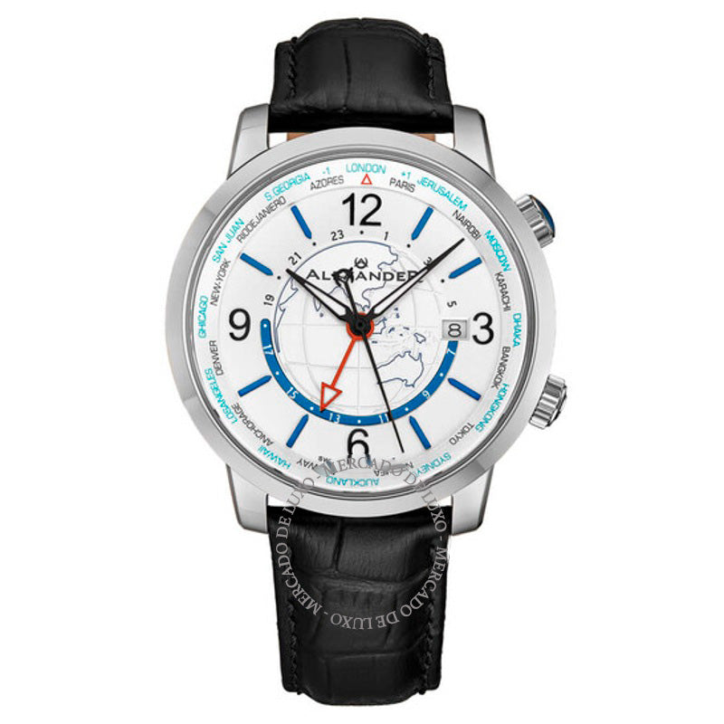 Relógio Alexander 2 Quartzo Mostrador Prateado 42 mm - Mercado de Luxo - O Maior E-Commerce de Bens, Produtos e Serviços de Luxo do Brasil.