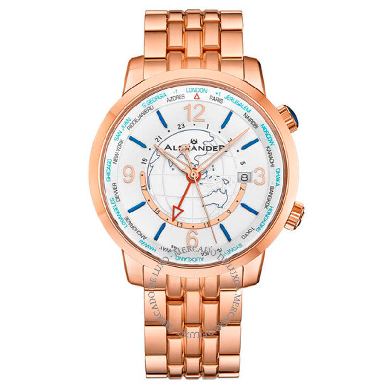 Relógio Alexander 2 Quartzo Mostrador Prateado 42 mm - Mercado de Luxo - O Maior E-Commerce de Bens, Produtos e Serviços de Luxo do Brasil.