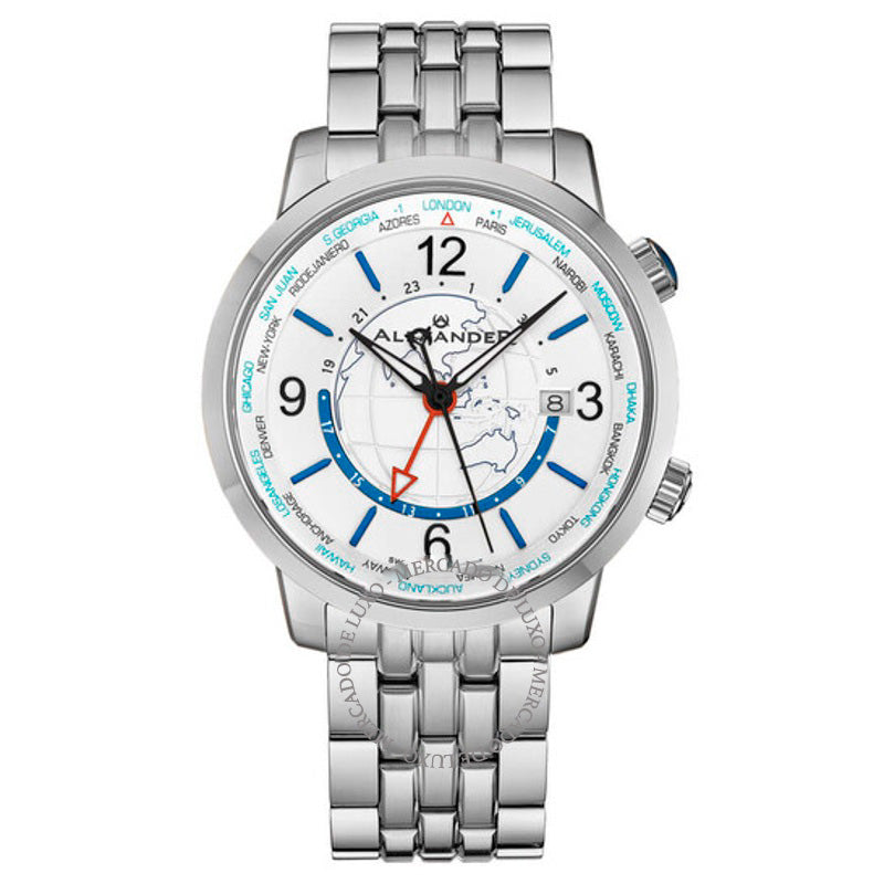 Relógio Alexander 2 Quartzo Mostrador Prateado 42 mm - Mercado de Luxo - O Maior E-Commerce de Bens, Produtos e Serviços de Luxo do Brasil.