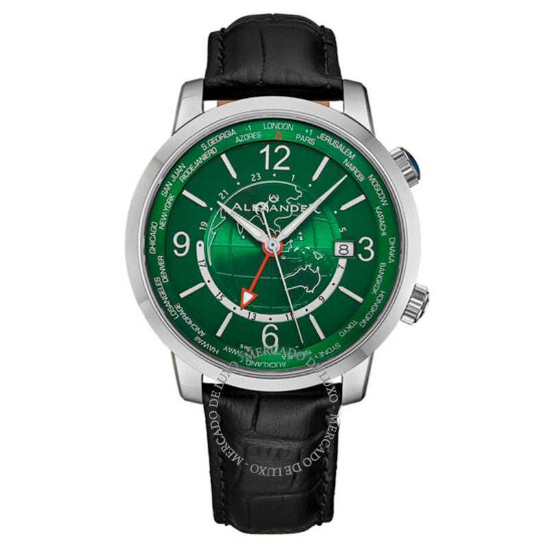 Relógio Alexander 2 Quartzo Mostrador Verde 42 mm - Mercado de Luxo - O Maior E-Commerce de Bens, Produtos e Serviços de Luxo do Brasil.