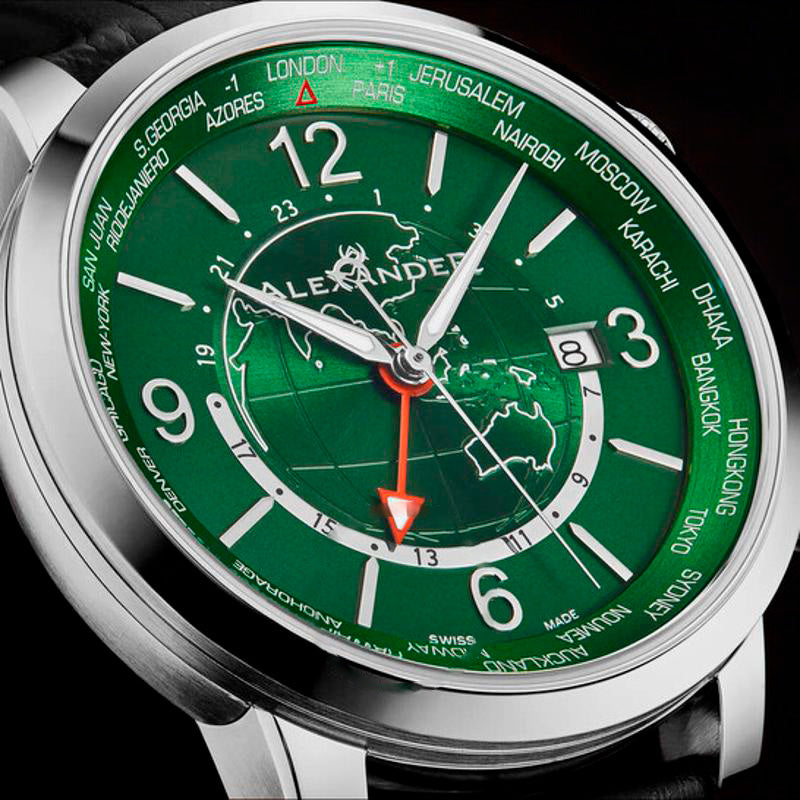 Relógio Alexander 2 Quartzo Mostrador Verde 42 mm - Mercado de Luxo - O Maior E-Commerce de Bens, Produtos e Serviços de Luxo do Brasil.