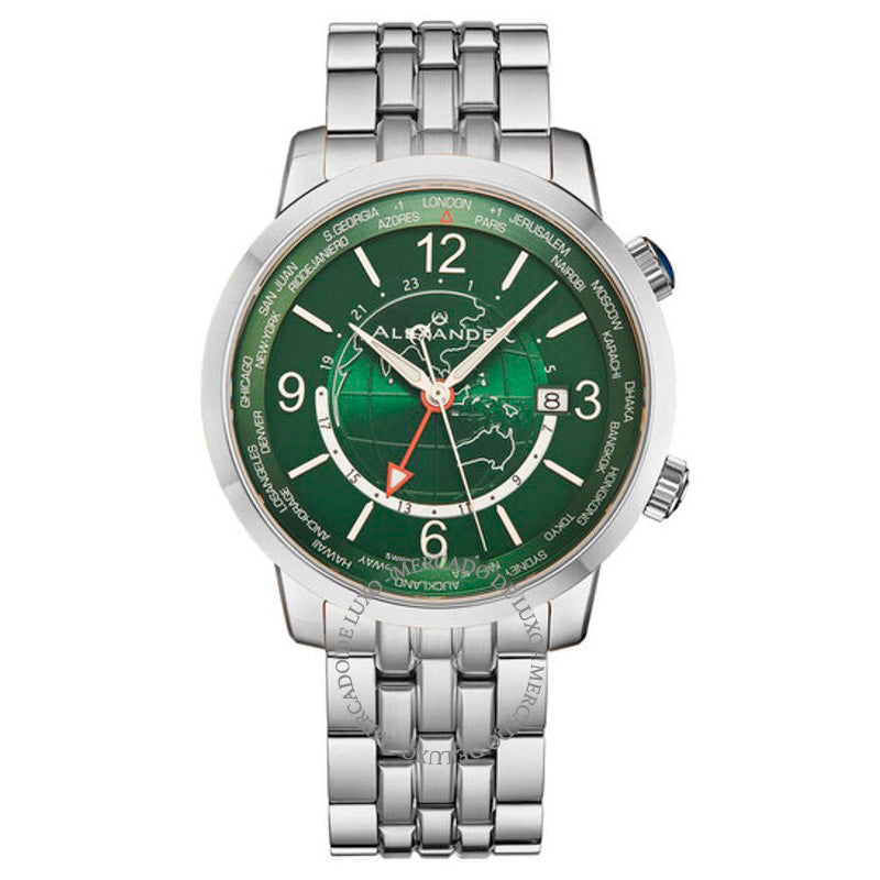Relógio Alexander 2 Quartzo Mostrador Verde 42 mm - Mercado de Luxo - O Maior E-Commerce de Bens, Produtos e Serviços de Luxo do Brasil.