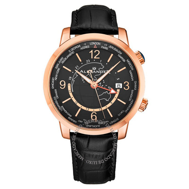 Relógio Alexander 2 Quartzo Mostrador Preto 42 mm - Mercado de Luxo - O Maior E-Commerce de Bens, Produtos e Serviços de Luxo do Brasil.