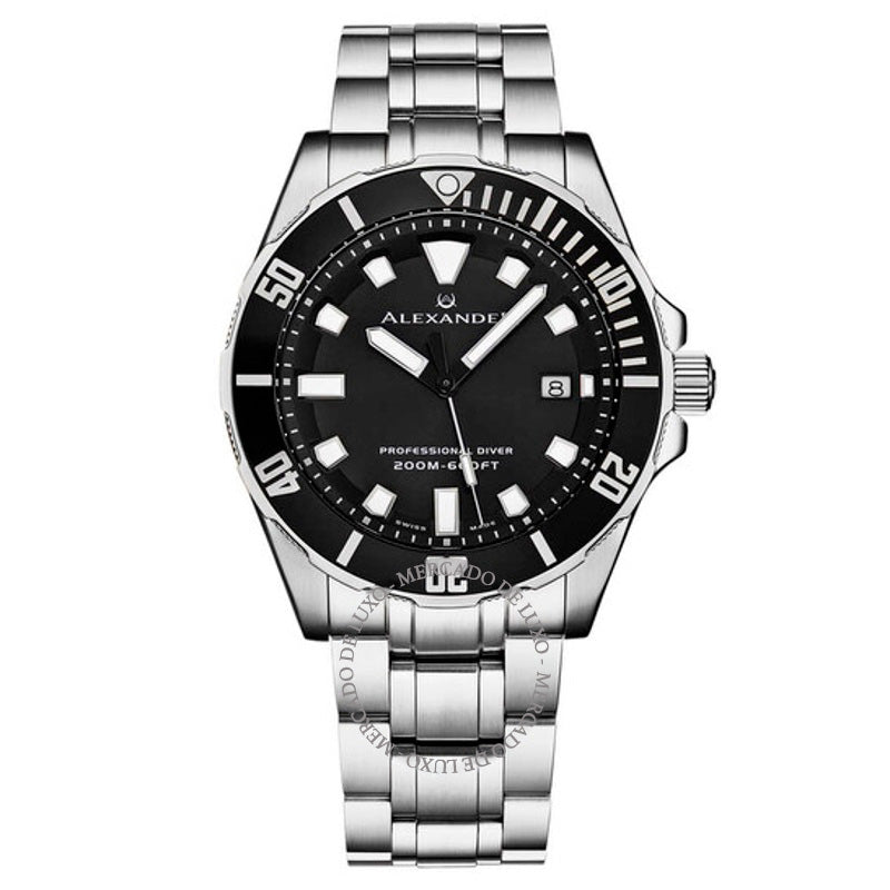 Relógio Alexander 2 Quartzo Mostrador Preto 42 mm - Mercado de Luxo - O Maior E-Commerce de Bens, Produtos e Serviços de Luxo do Brasil.