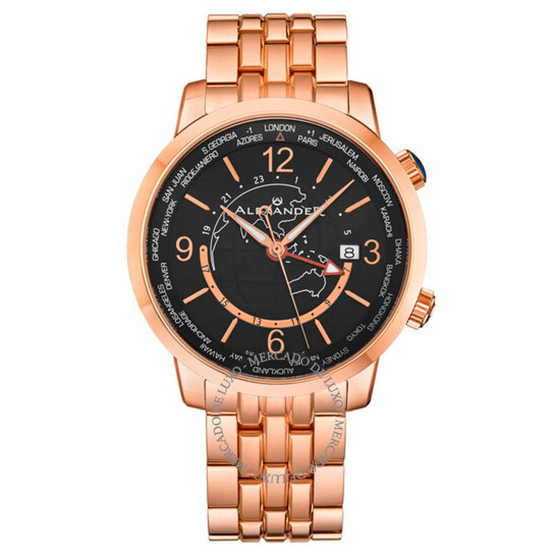 Relógio Alexander 2 Quartzo Mostrador Preto 42 mm - Mercado de Luxo - O Maior E-Commerce de Bens, Produtos e Serviços de Luxo do Brasil.