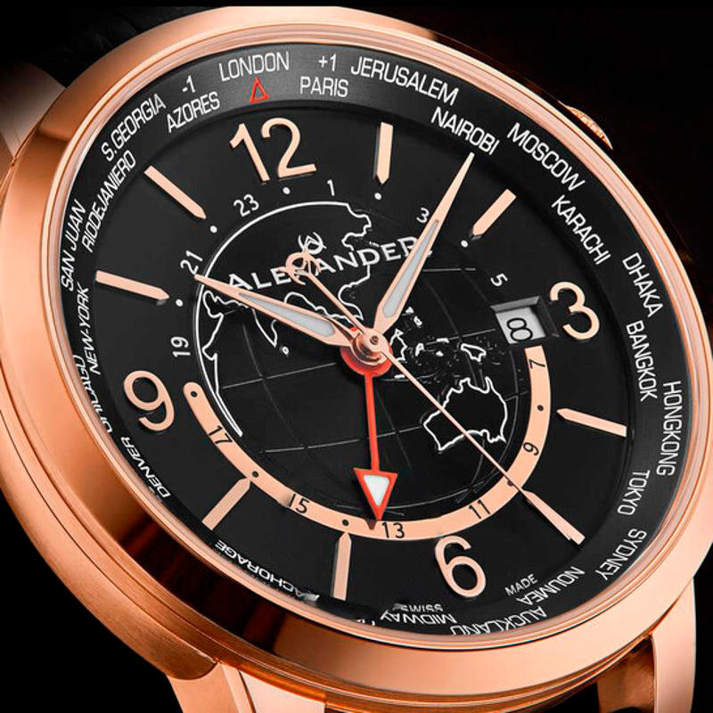 Relógio Alexander 2 Quartzo Mostrador Preto 42 mm - Mercado de Luxo - O Maior E-Commerce de Bens, Produtos e Serviços de Luxo do Brasil.