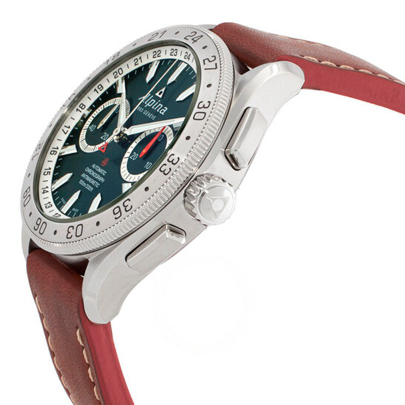 Relógio Alpiner 4 Cronógrafo Automático Mostrador Verde 44 mm - Mercado de Luxo - O Maior E-Commerce de Bens, Produtos e Serviços de Luxo do Brasil.