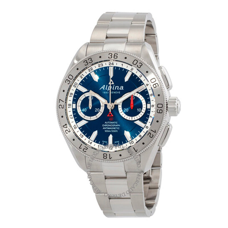 Relógio Alpiner 4 Cronógrafo Automático Mostrador Azul 44 mm - Mercado de Luxo - O Maior E-Commerce de Bens, Produtos e Serviços de Luxo do Brasil.