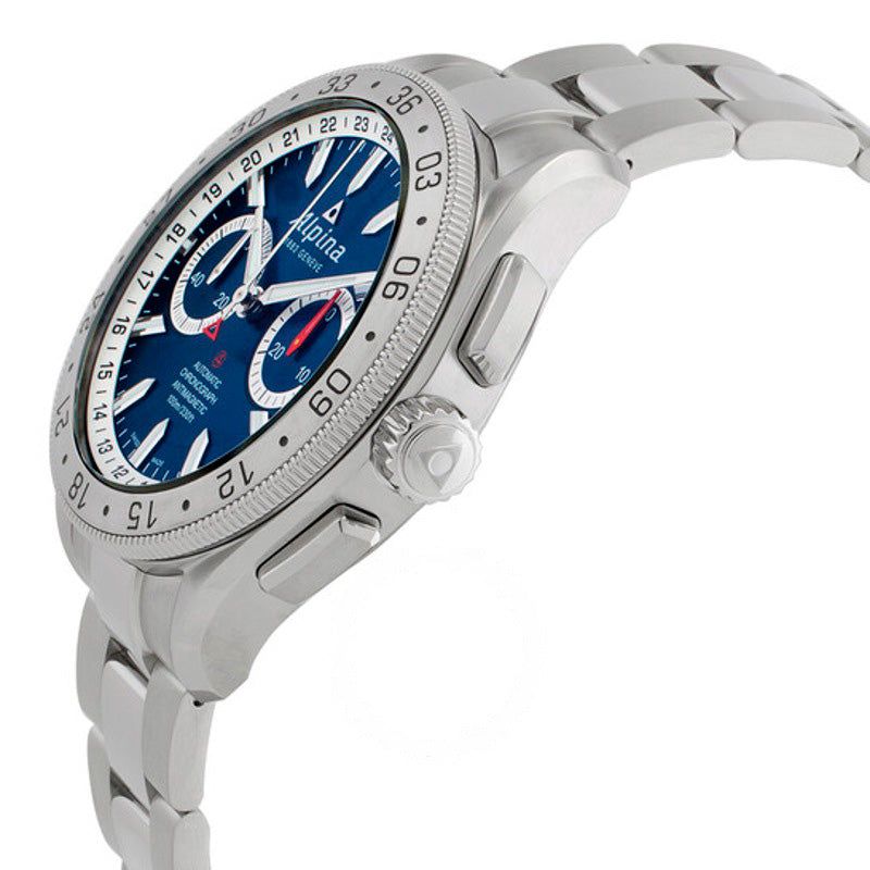 Relógio Alpiner 4 Cronógrafo Automático Mostrador Azul 44 mm - Mercado de Luxo - O Maior E-Commerce de Bens, Produtos e Serviços de Luxo do Brasil.