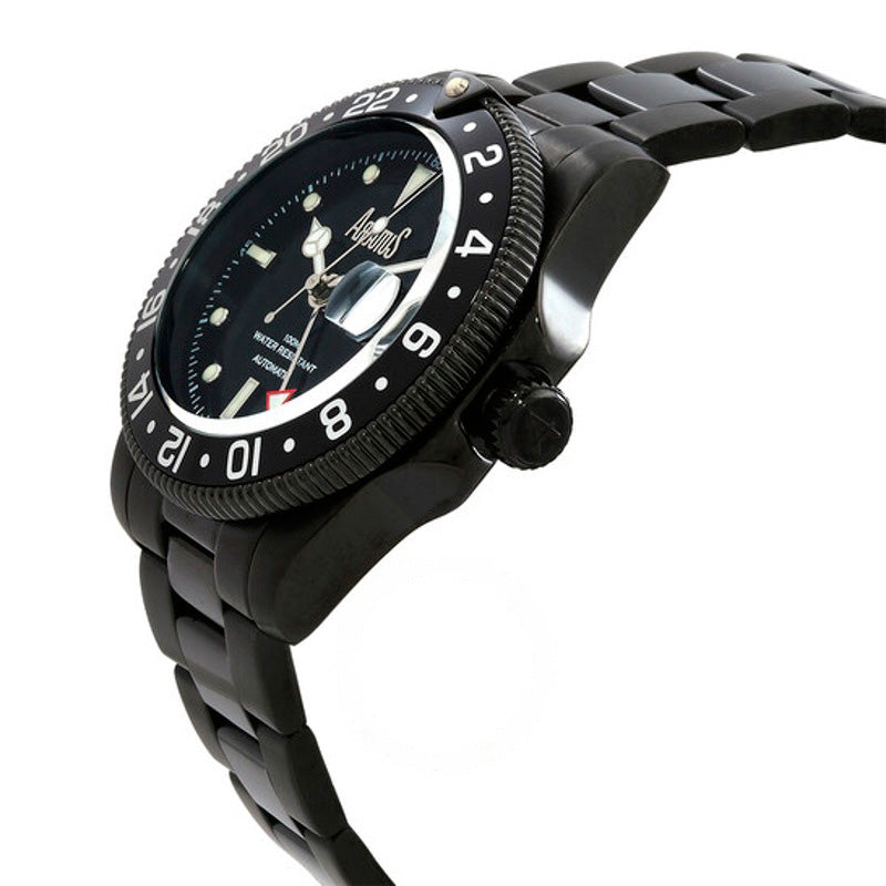 Relógio Wall Street GMT Automático Mostrador Preto 40 mm - Mercado de Luxo - O Maior E-Commerce de Bens, Produtos e Serviços de Luxo do Brasil.