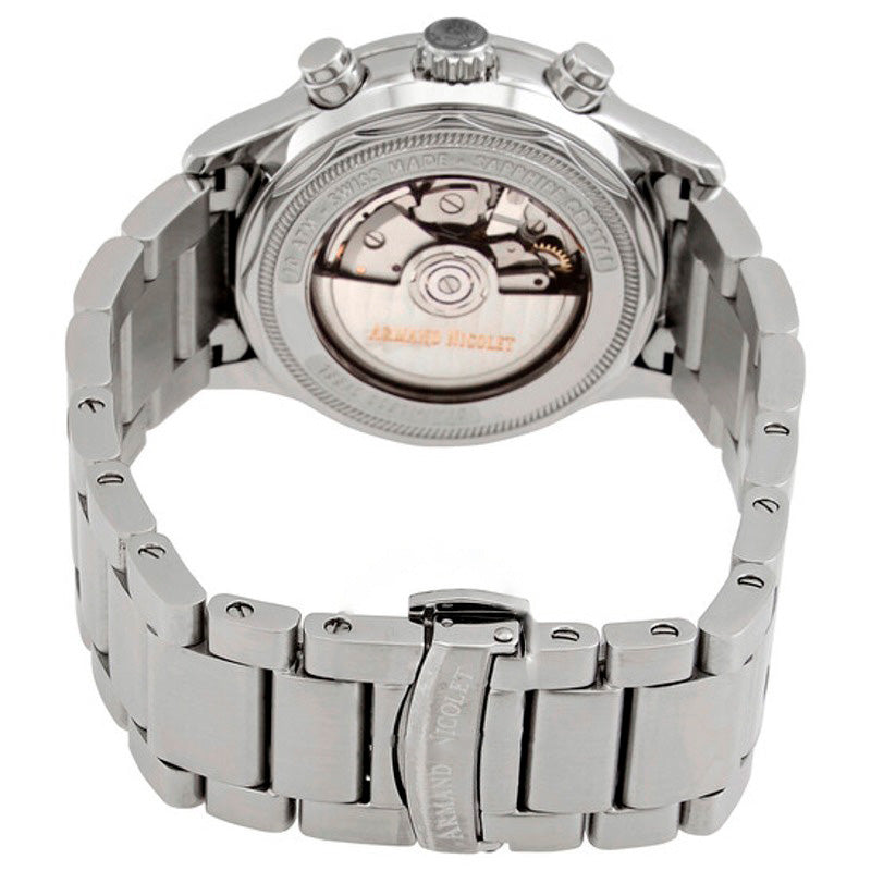 Relógio Cronógrafo MHA Automático Mostrador Azul Escuro 42 mm - Mercado de Luxo - O Maior E-Commerce de Bens, Produtos e Serviços de Luxo do Brasil.