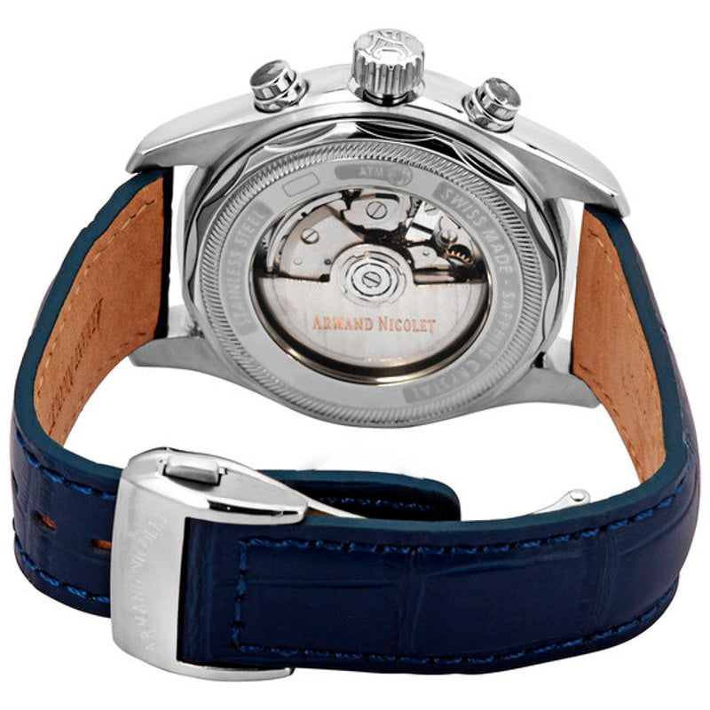 Relógio MH2 Cronógrafo Automático Mostrador Azul Escuro 43 mm - Mercado de Luxo - O Maior E-Commerce de Bens, Produtos e Serviços de Luxo do Brasil.