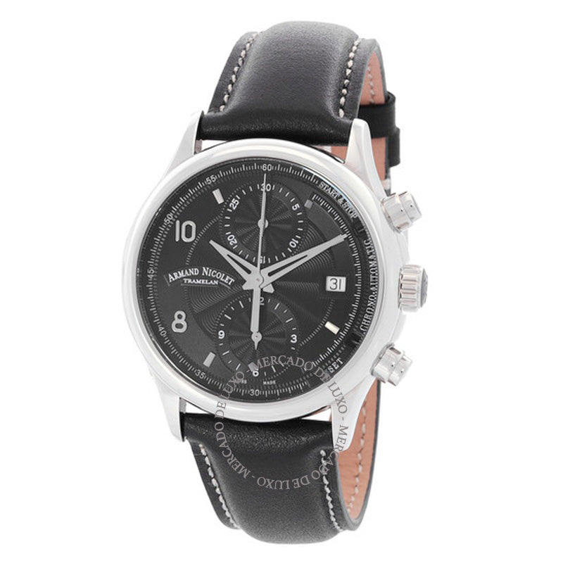 Relógio M02-4 Cronógrafo Automático Mostrador Preto 42 mm - Mercado de Luxo - O Maior E-Commerce de Bens, Produtos e Serviços de Luxo do Brasil.