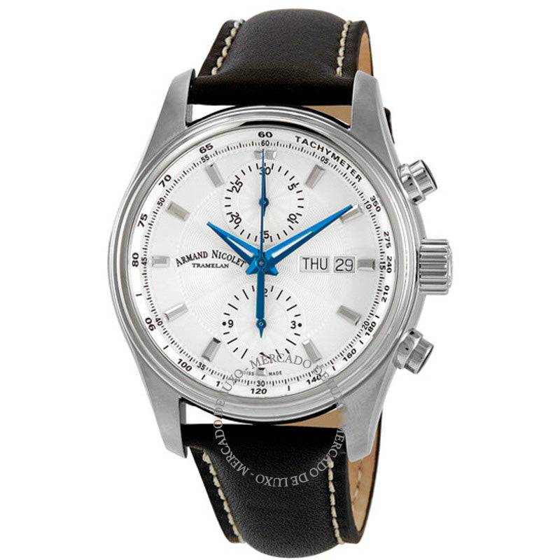 Relógio MH2 Cronógrafo Automático Mostrador Prateado 42 mm - Mercado de Luxo - O Maior E-Commerce de Bens, Produtos e Serviços de Luxo do Brasil.
