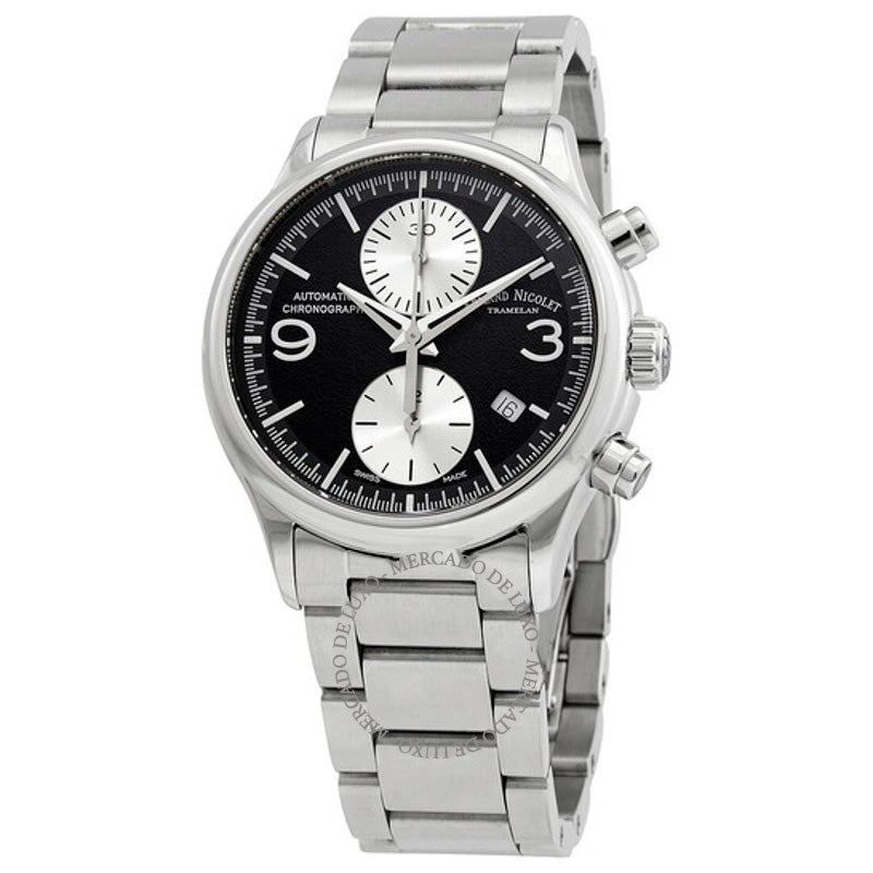 Relógio MHA Cronógrafo Automático Mostrador Preto 42 mm - Mercado de Luxo - O Maior E-Commerce de Bens, Produtos e Serviços de Luxo do Brasil.