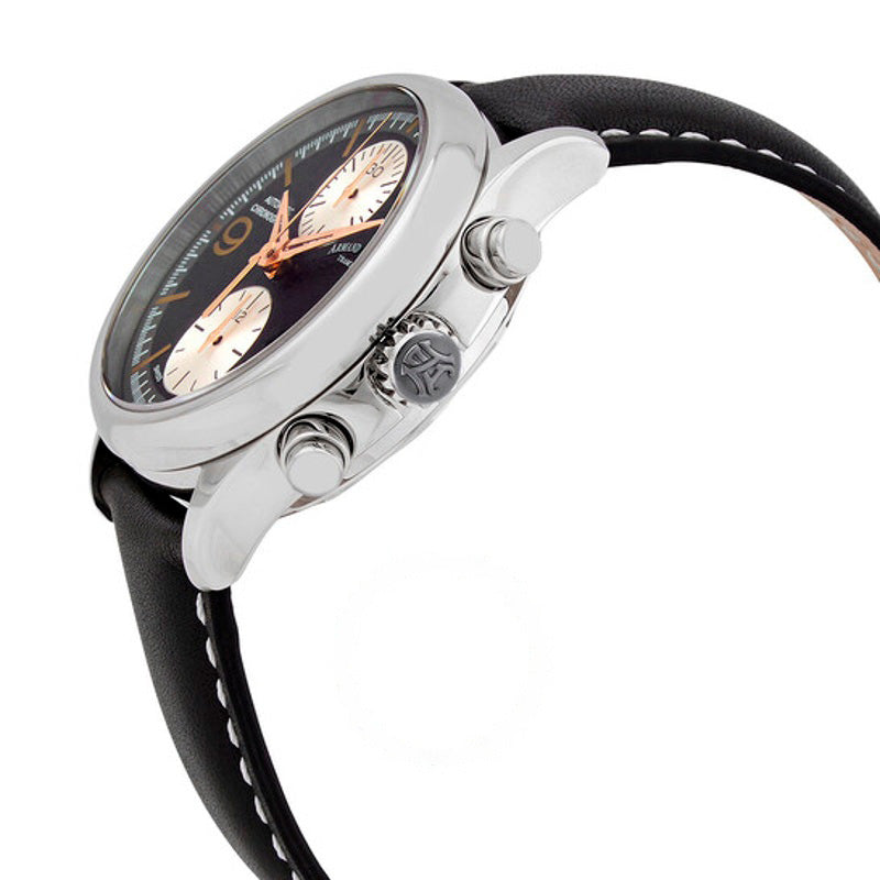 Relógio MHA Cronógrafo Automático Mostrador Preto 42 mm - Mercado de Luxo - O Maior E-Commerce de Bens, Produtos e Serviços de Luxo do Brasil.