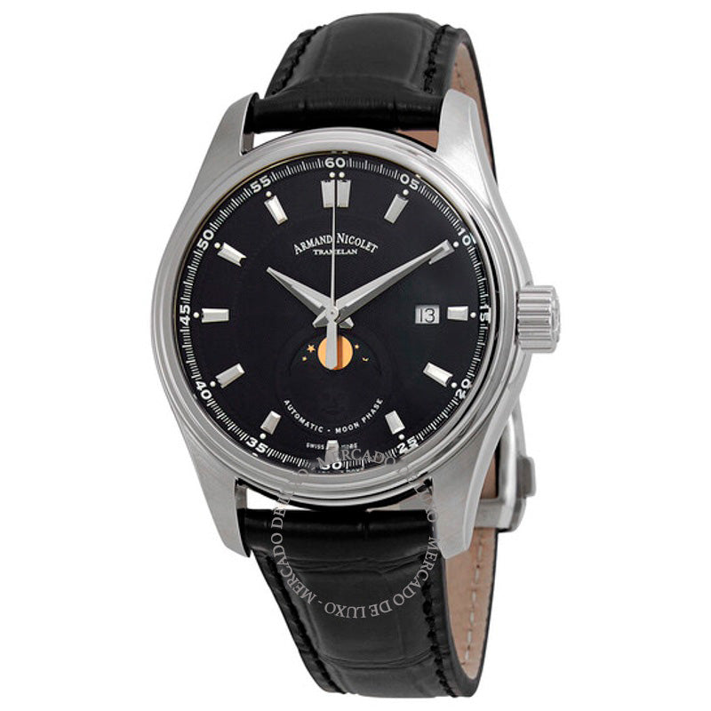 Relógio MH2 Moonphase Automático Mostrador Preto 42 mm - Mercado de Luxo - O Maior E-Commerce de Bens, Produtos e Serviços de Luxo do Brasil.