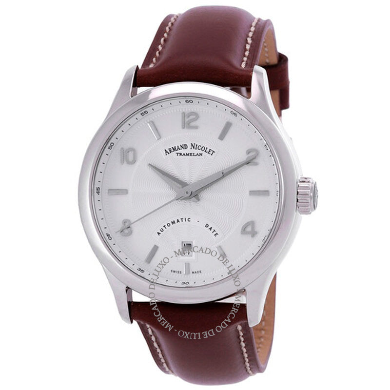 Relógio M02-4 Mostrador Automático Prateado 42 mm - Mercado de Luxo - O Maior E-Commerce de Bens, Produtos e Serviços de Luxo do Brasil.