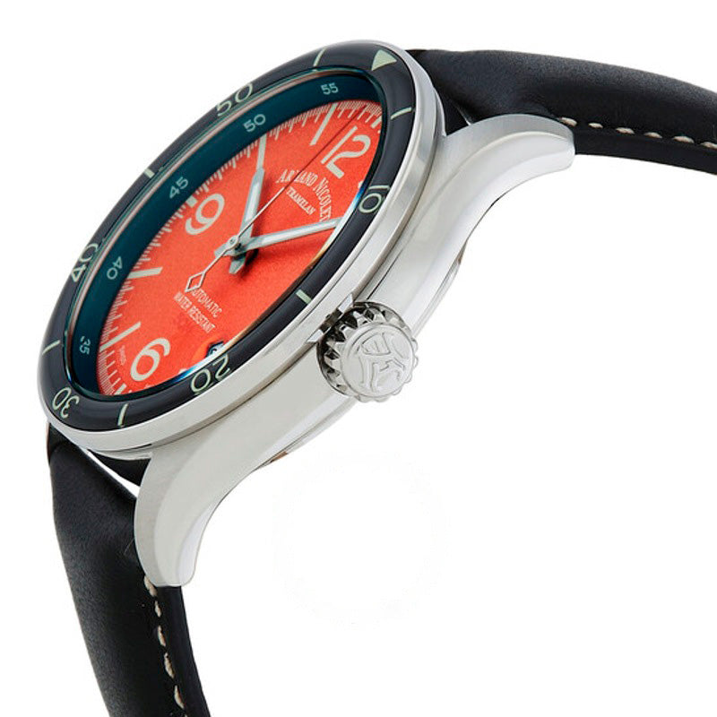 Relógio M2H Mostrador Laranja Automático 41 mm - Mercado de Luxo - O Maior E-Commerce de Bens, Produtos e Serviços de Luxo do Brasil.