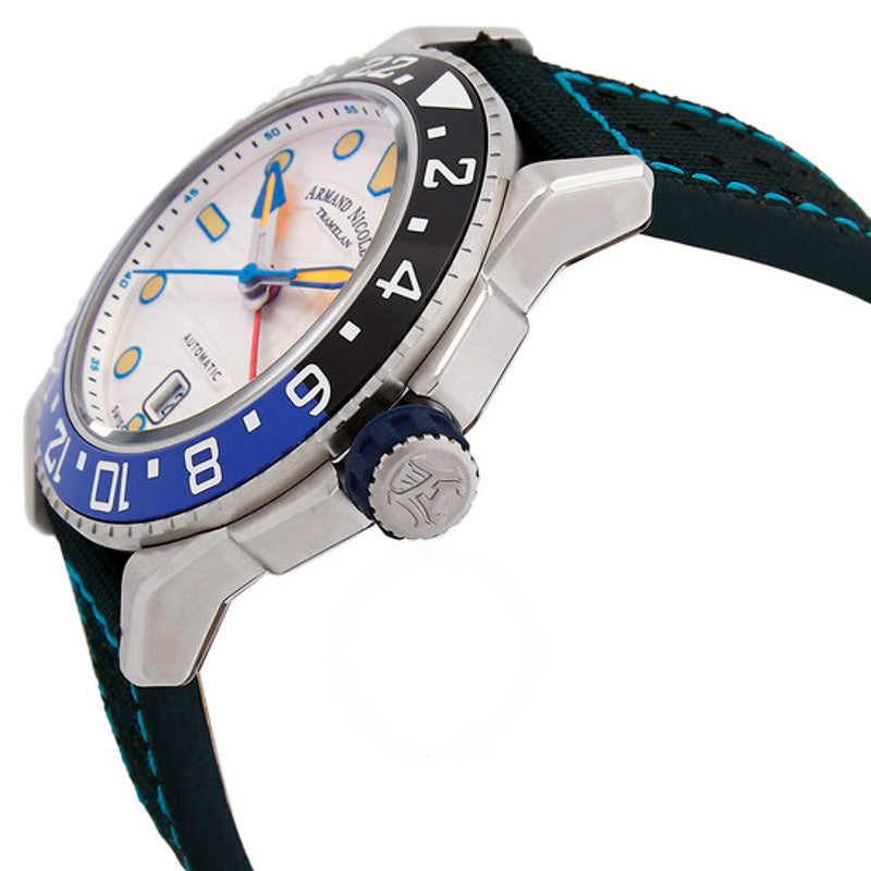 Relógio JSH Automático Mostrador Prateado 44 mm - Mercado de Luxo - O Maior E-Commerce de Bens, Produtos e Serviços de Luxo do Brasil.