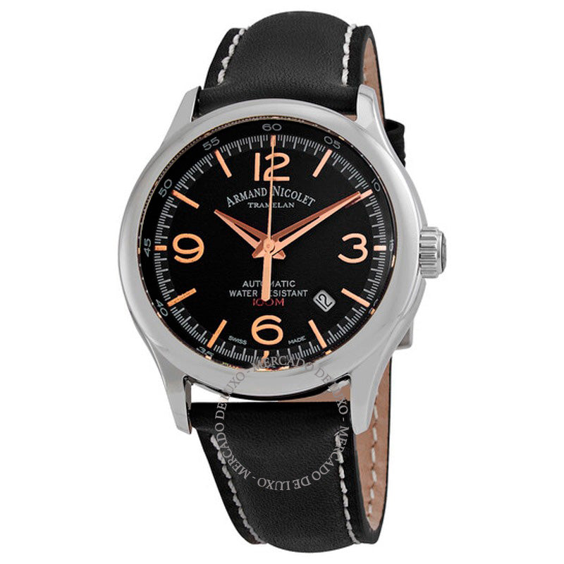 Relógio MHA Automático Mostrador Preto 42 mm - Mercado de Luxo - O Maior E-Commerce de Bens, Produtos e Serviços de Luxo do Brasil.
