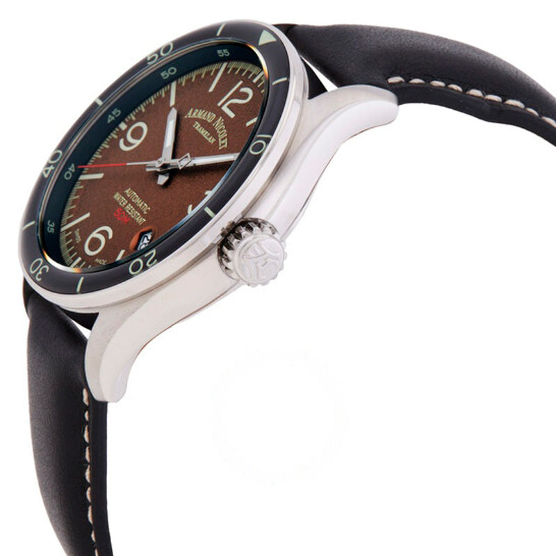 Relógio M2H Automático Mostrador Marrom 41 mm - Mercado de Luxo - O Maior E-Commerce de Bens, Produtos e Serviços de Luxo do Brasil.