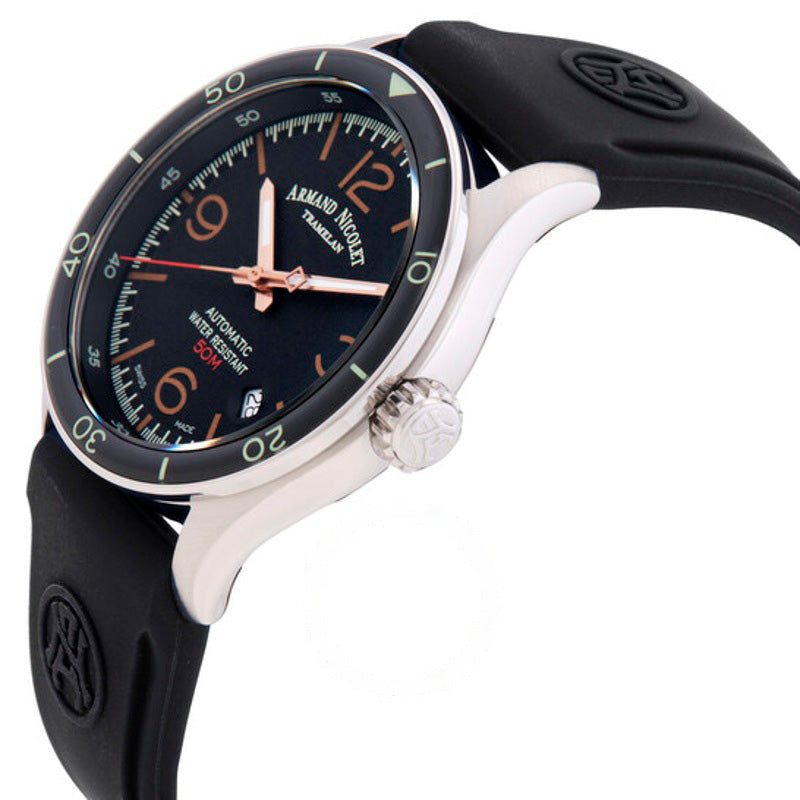 Relógio M2H Automático Mostrador Preto  - Mercado de Luxo - O Maior E-Commerce de Bens, Produtos e Serviços de Luxo do Brasil.