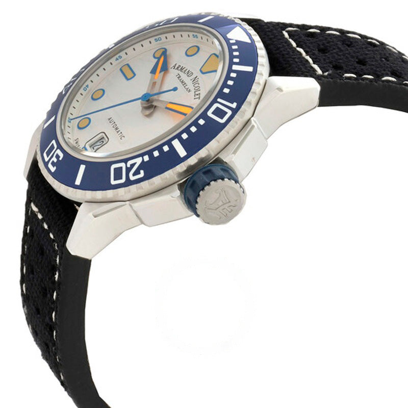 Relógio JSH Automático Mostrador Branco 41 mm - Mercado de Luxo - O Maior E-Commerce de Bens, Produtos e Serviços de Luxo do Brasil.