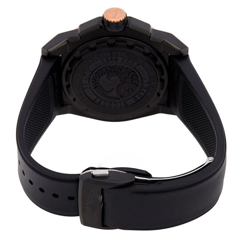 Relógio JSH Automático Mostrador Preto 44 mm - Mercado de Luxo - O Maior E-Commerce de Bens, Produtos e Serviços de Luxo do Brasil.