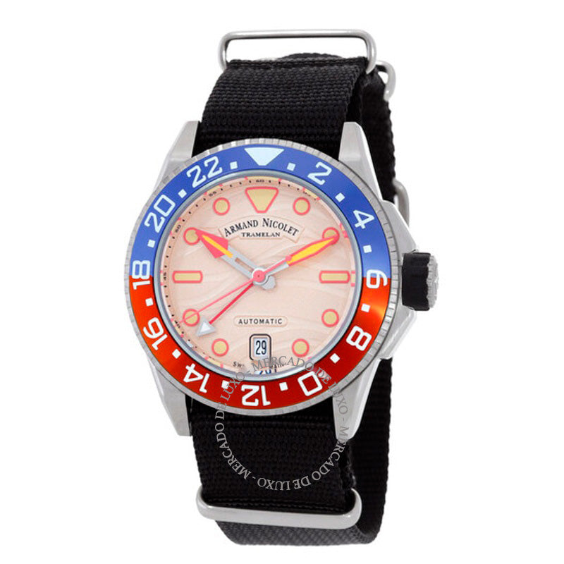 Relógio JSH GMT Automático 41 mm - Mercado de Luxo - O Maior E-Commerce de Bens, Produtos e Serviços de Luxo do Brasil.