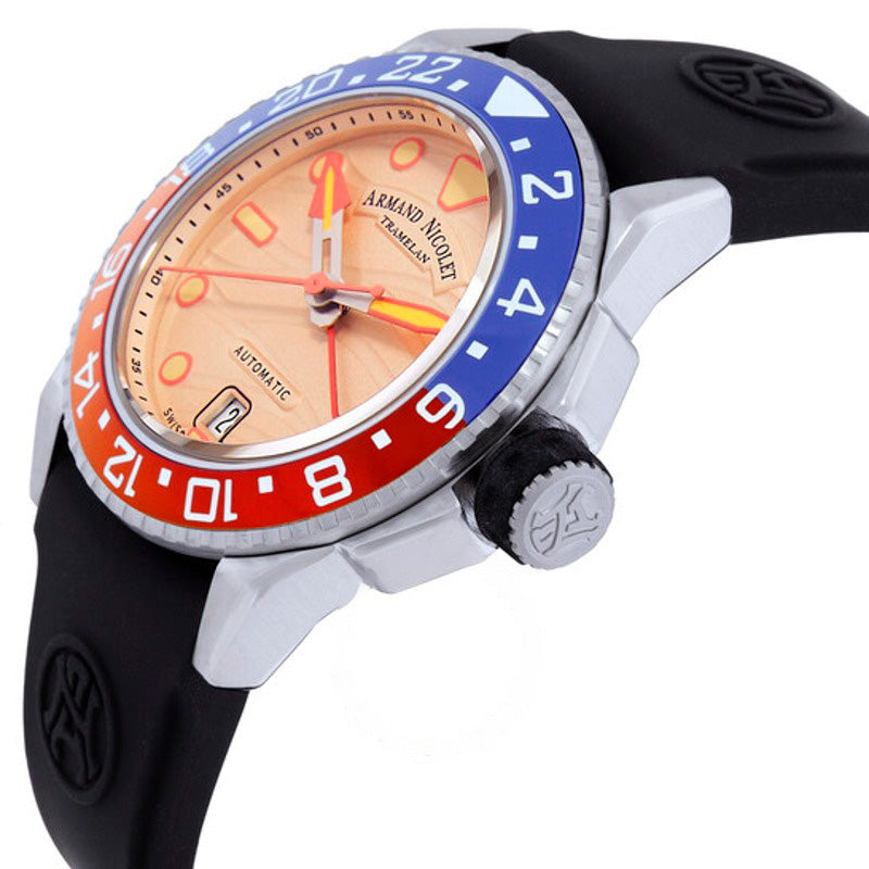 Relógio JSH GMT Automático 41 mm - Mercado de Luxo - O Maior E-Commerce de Bens, Produtos e Serviços de Luxo do Brasil.