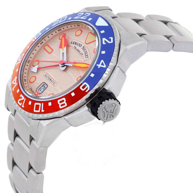 Relógio JSH GMT Automático 41 mm - Mercado de Luxo - O Maior E-Commerce de Bens, Produtos e Serviços de Luxo do Brasil.