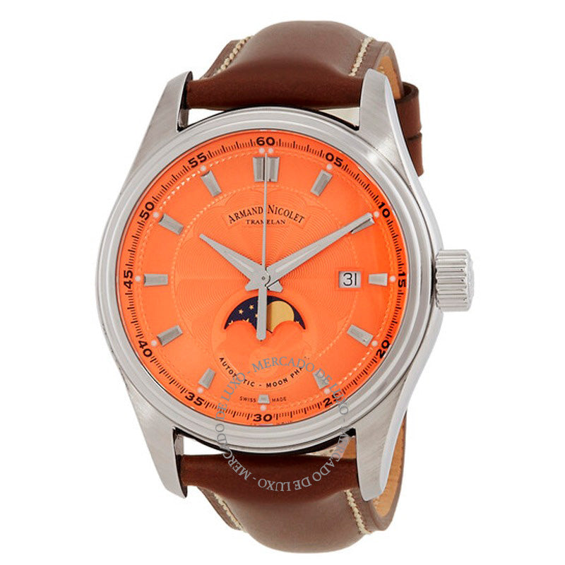 Relógio MH2 Mostrador Laranja 43 mm - Mercado de Luxo - O Maior E-Commerce de Bens, Produtos e Serviços de Luxo do Brasil.