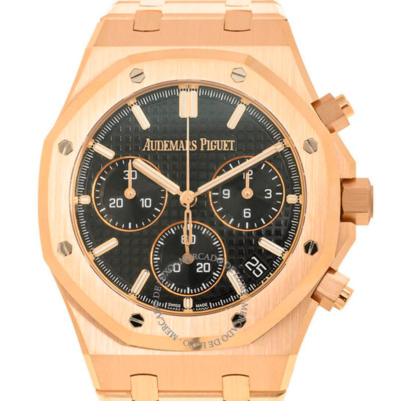 Relógio Royal Oak "50º Aniversário" Cronógrafo Automático Mostrador Preto 41 mm - Mercado de Luxo - O Maior E-Commerce de Bens, Produtos e Serviços de Luxo do Brasil.